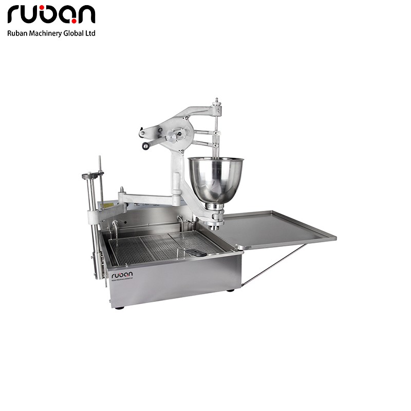 Коммерческая портативная мини-машина для приготовления горячих пончиков вручную, электрическая машина для приготовления моти-пончиков. - Рубан