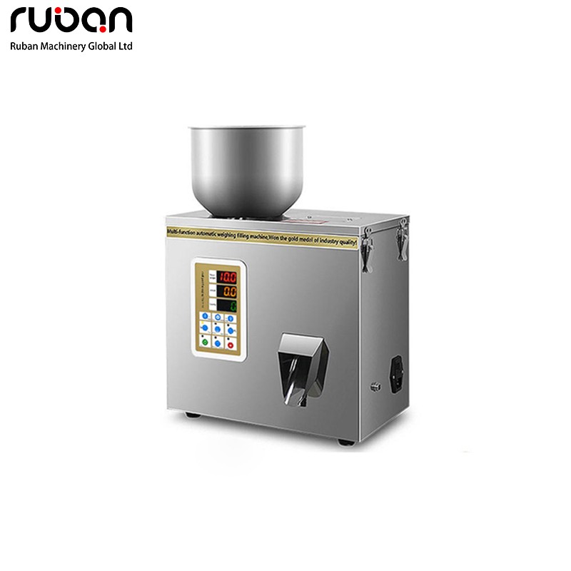 Малая полуавтоматическая машина для упаковки пакетиков-стиков, взвешивания сахара в пакетиках, кофе и пищевых порошков. - Рубан