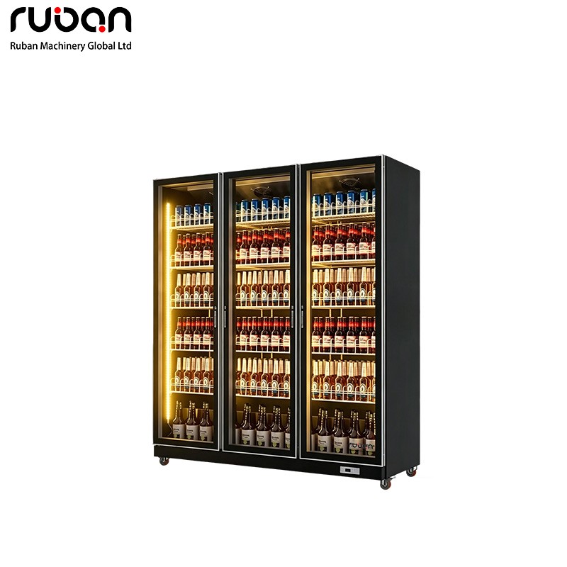 Wholesale 3 Door Wine Cooler