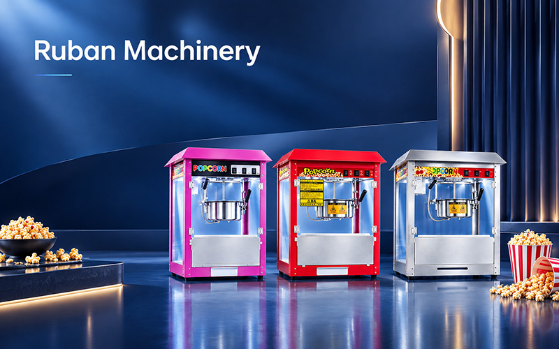 Почему стоит сотрудничать с Ruban Machinery при закупке коммерческих аппаратов для приготовления попкорна?